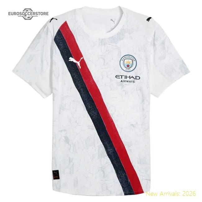 Authentic 2025-2026 Kidsuper X Manchester City Cwc Authentic Shirt