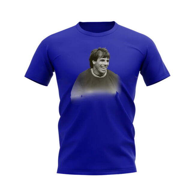 Gianfranco Zola Chelsea Legend T-Shirt - Blue