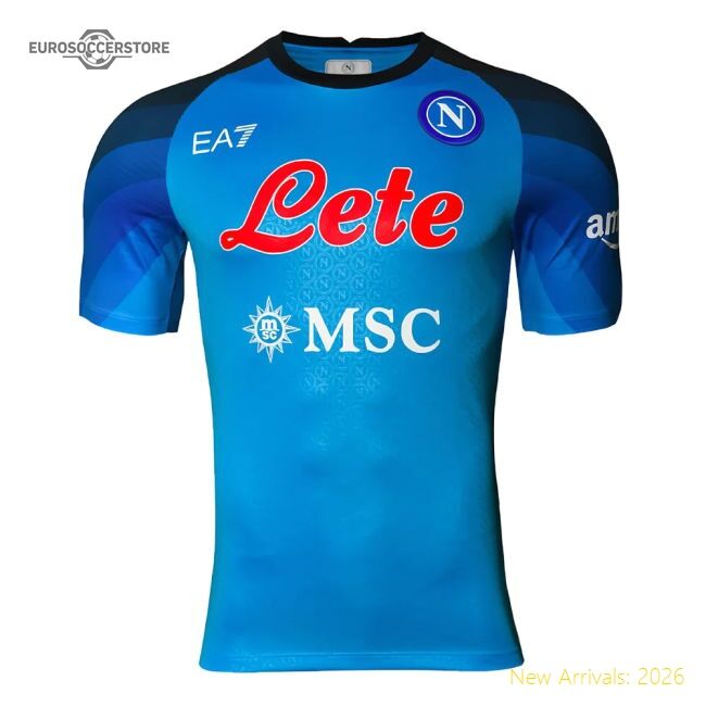 Authentic 2022-2023 Napoli Home Authentic Shirt (Kvaratskhelia 77)