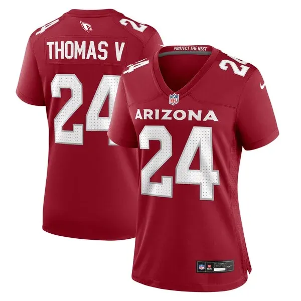 None Starling Thomas Game Jersey - Cardinal | NFL Player Jersey