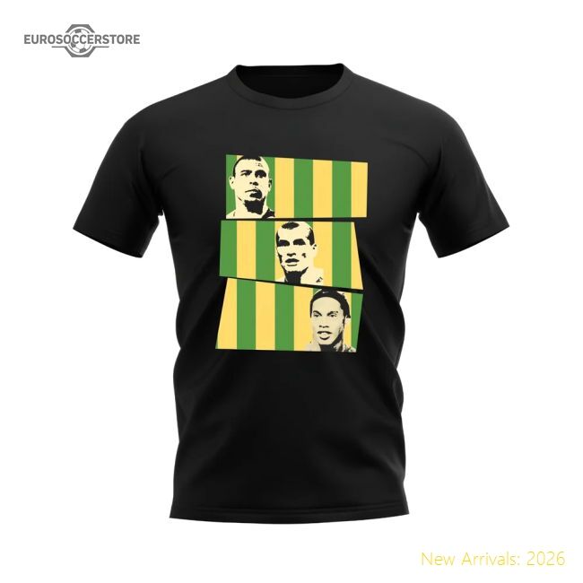 High-performance Ronaldo Brazil T-shirt - Lightweight Timeless
