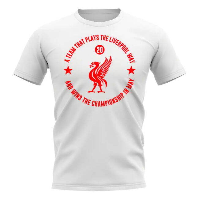 2024-25 Liverpool Home Football Shirt The Liverpool Way Champions N...