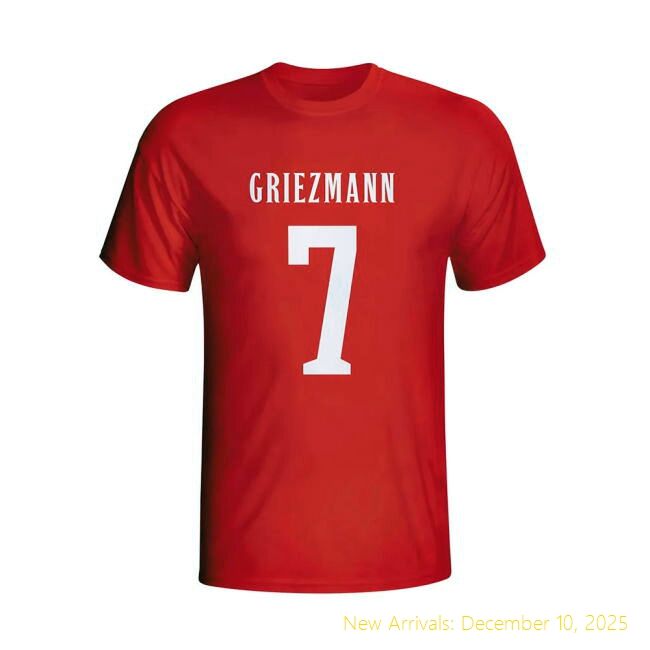 Atletico Madrid (atleti) T-shirt - Featuring Griezmann - Soft Cotton