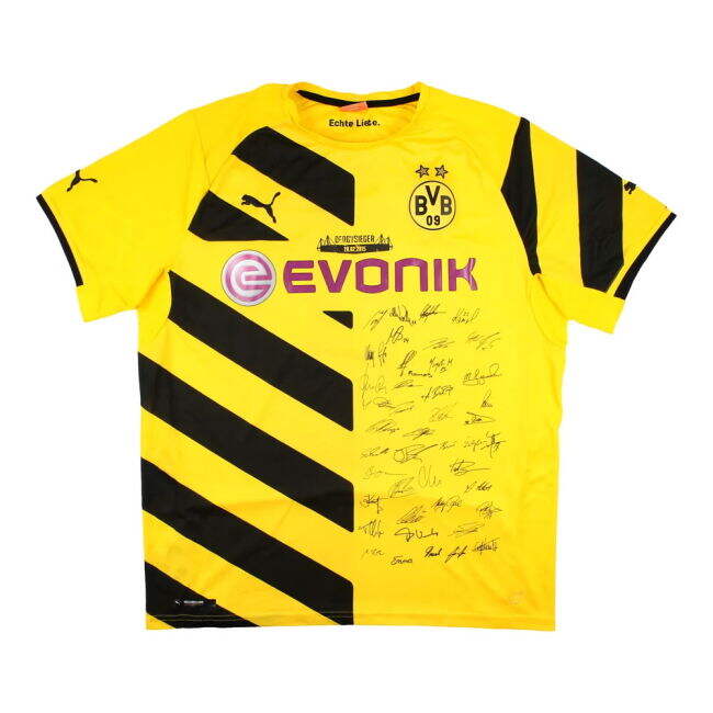 2014-15 The Black and Yellows Home t-shirt - high quality v2.679