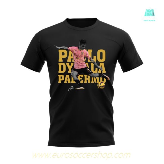 Paulo Dybala Palermo Player Tee (Black)