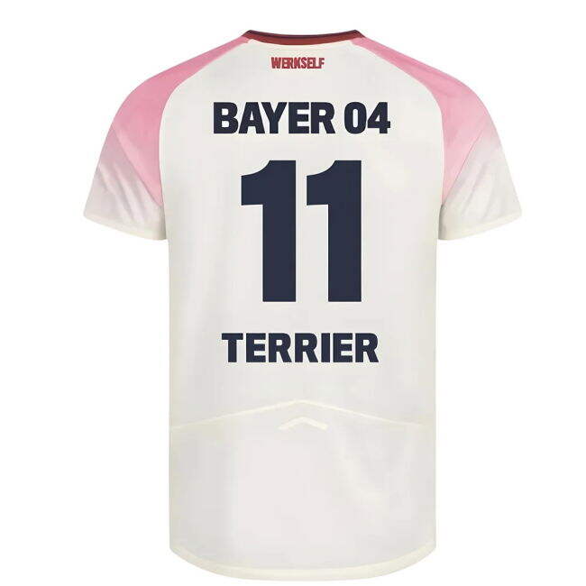 2025-2026 Bayer Away Shirt - Kids (Terrier 11) UV Protection