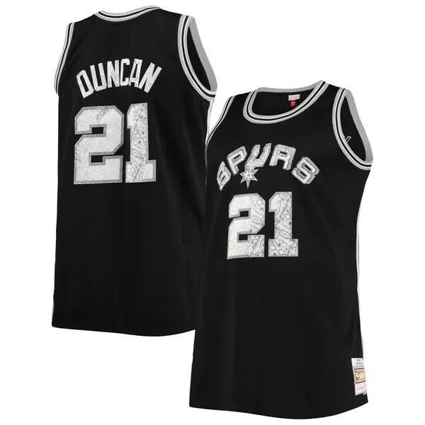 Championship Tim Duncan SAS NBA Swingman Jersey - Licensed Product