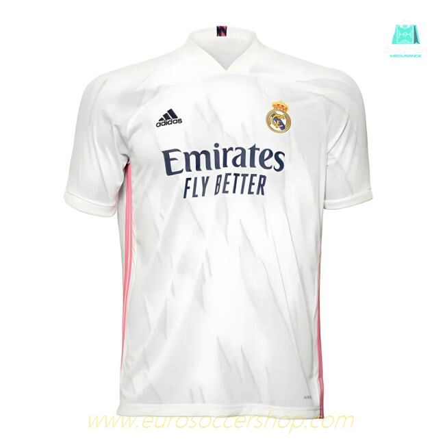 2020-2021 Real Madrid Adidas Home Football Shirt