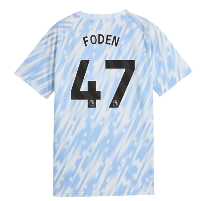 Kids Man City Main Team Pro Level Home Pro Level Shirt (Foden 47)