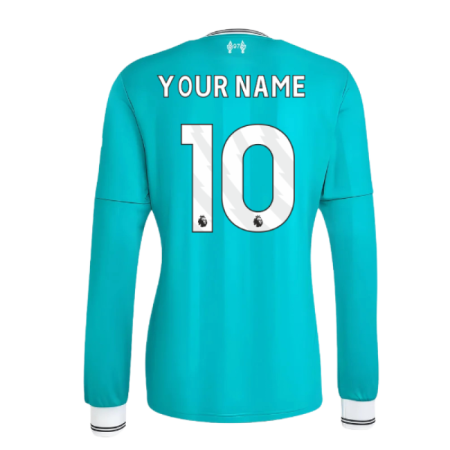 2025-2026 Liverpool Long Sleeve Third Shirt (Your Name) - official ...