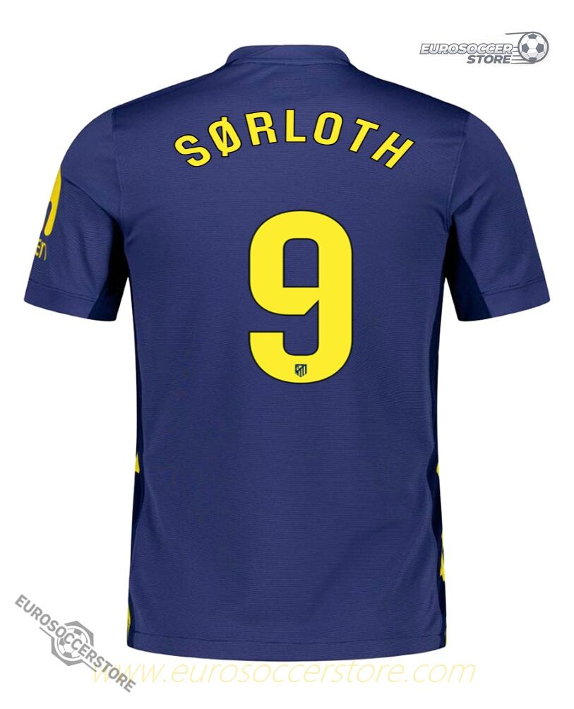 Atletico Madrid 25-26 Away Jersey SØRLOTH 9