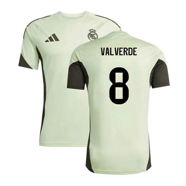 Real Madrid Club Contemporary Training Soccer Jersey