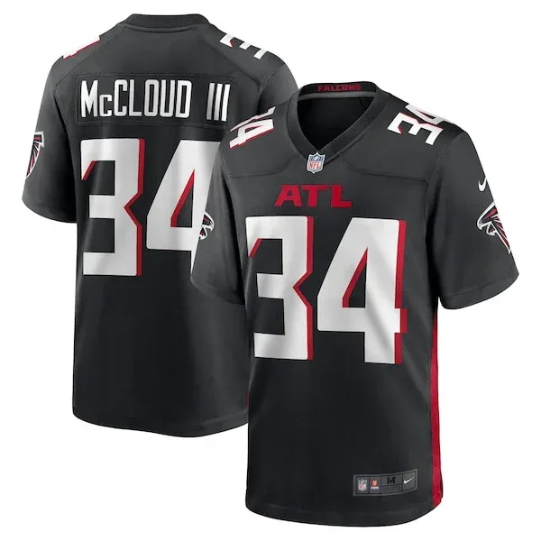 None Atlanta Falcons Game Jersey - Black | NFL Player Jersey