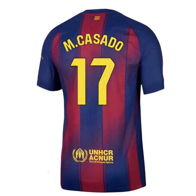 25-26 Barca Home (2025) Jersey Jersey Jersey - Wear - Authentic- ClubPride