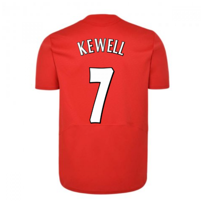 Liverpool Starting XI High Performance Home Pro Level Shirt (Kewell 7)