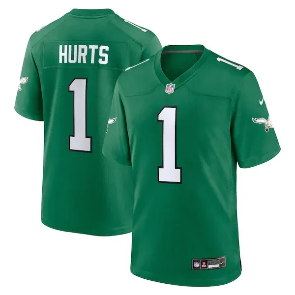 None Game NFL Jersey - Green | Performance Football Apparel | NFL Foot