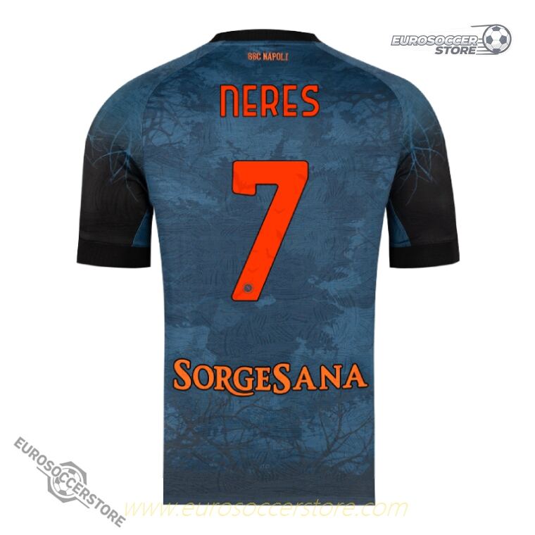 Napoli's Halloween-Themed NERES 7 Jersey for the 25-26 Season