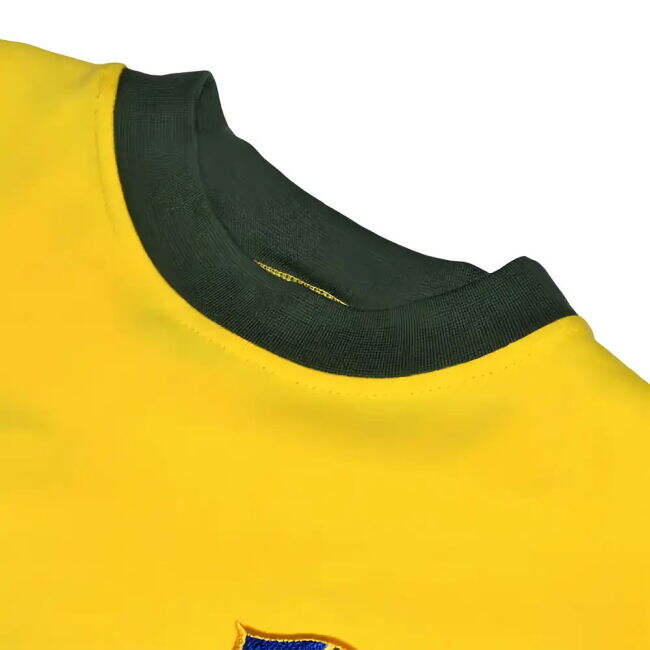 Brazil 1970 Professional Style Brazil Home Player Jersey 2025-2026