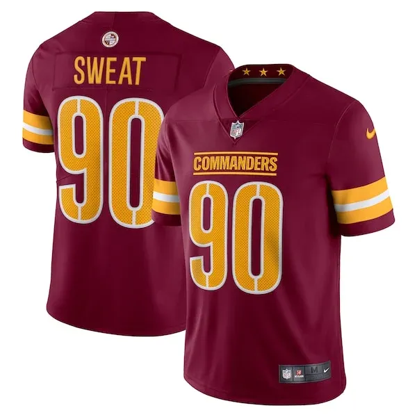 Performance None Limited Jersey - Premium Burgundy NFL Fan Jersey |...