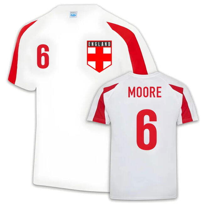 England Sports Jersey Training (Bobby Moore 6)