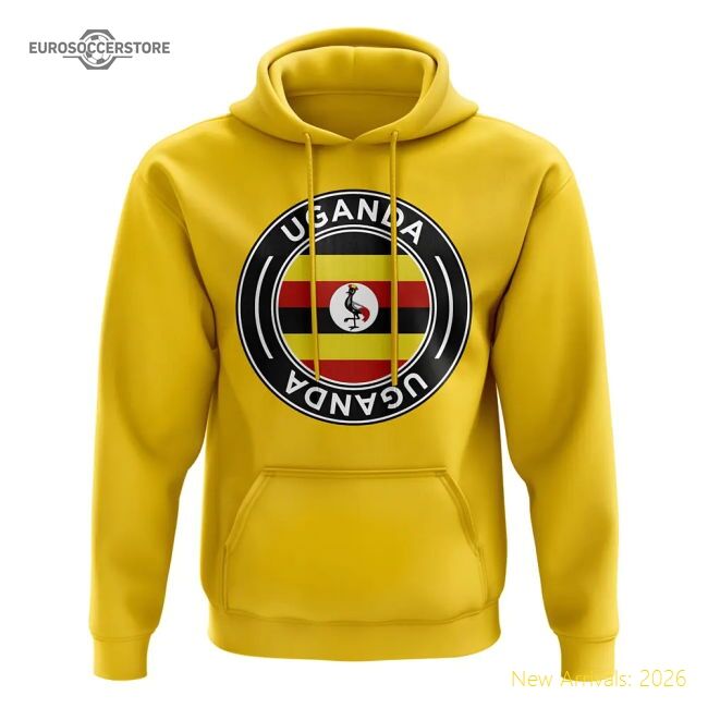 Durable Uganda Football 20242025 Regular Hoodie () Quickdry