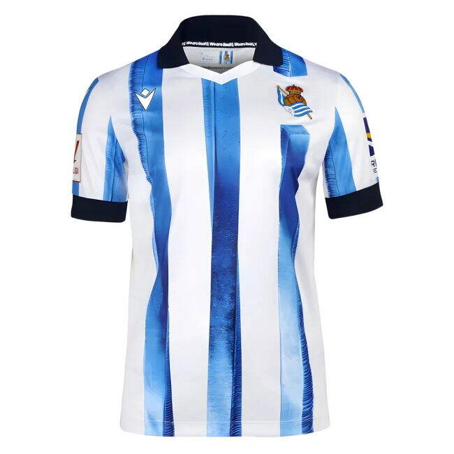 Real Sociedad Official 2023-2024 Home Soccer Jersey - Top Tier