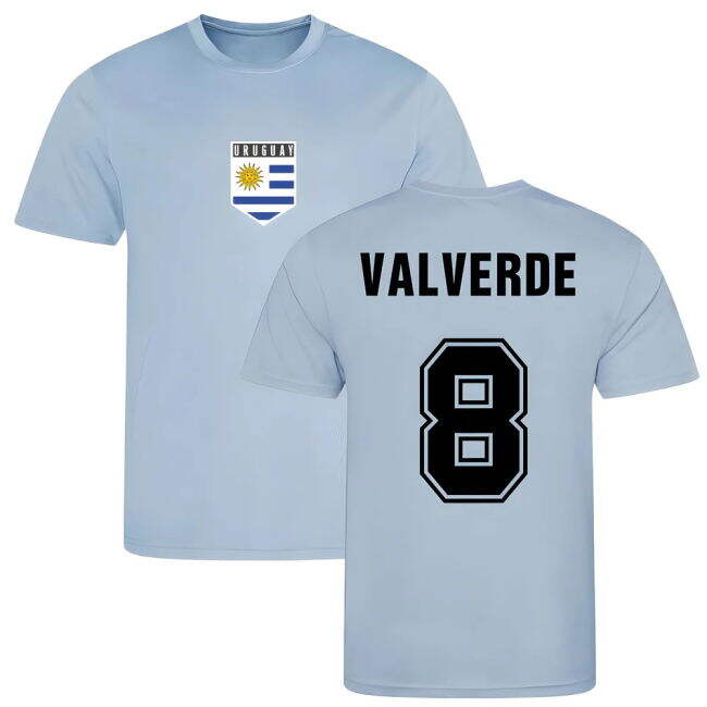Updated Uruguay Home Match Shirt 2025-2026