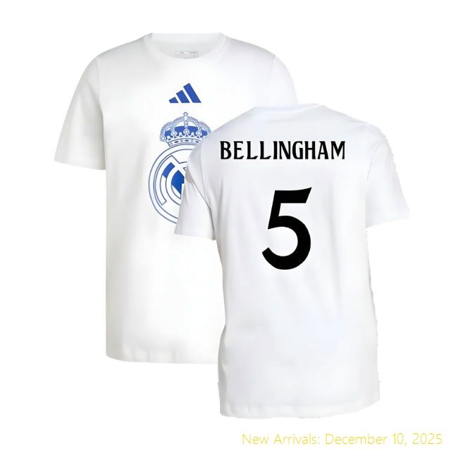 Official Real Madrid 2024-2025 Tee - Soccer Jersey - Match Quality