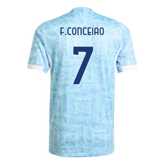 Ultra Comfort Juve Juventus Authentic Away Shirt F Conceiao #7 Lat...