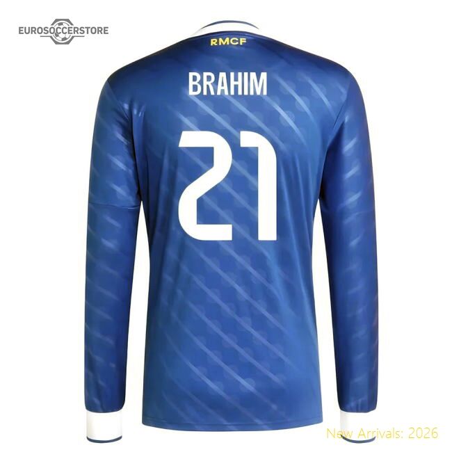 Real Madrid Spanish Football Brahim Third Premium Jersey Nike Dri-fit