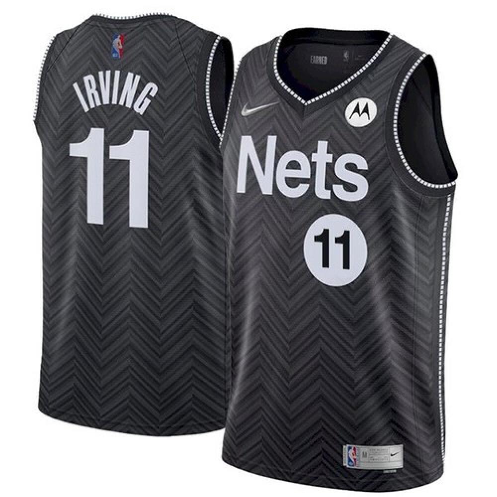 High-Quality Brooklyn Nets 11 Black Jersey - - Basketball Fan Gear