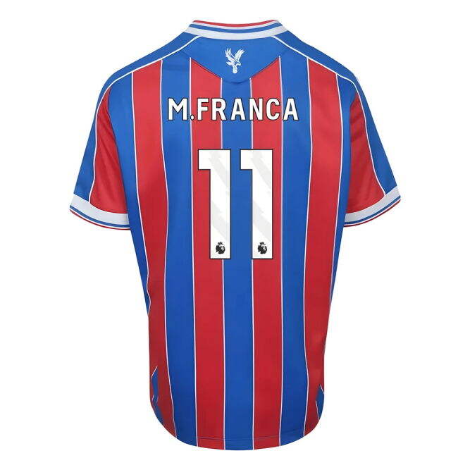 Kids Vintage 2025-2026 Crystal Palace Home Heritage Jersey (Franca 11)