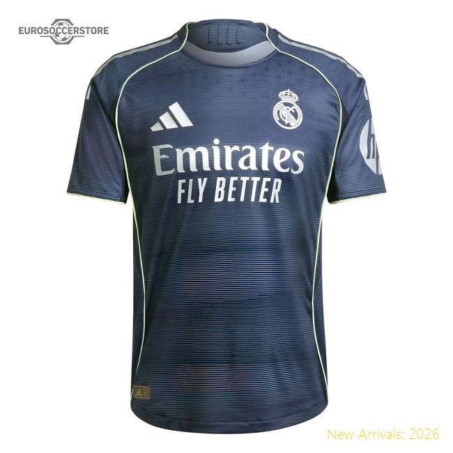 First-class Real Madrid Away Modric Jersey 2025-2026 Moisture-wicking