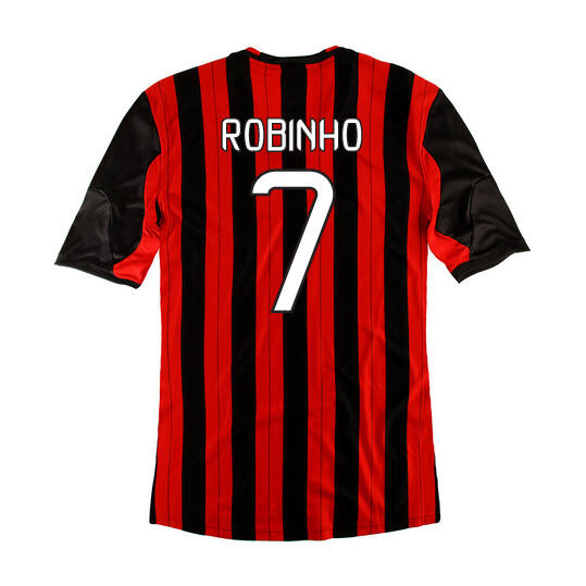 1314 AC Milan Home 7 Robinho Shirt - Official Replica 2860