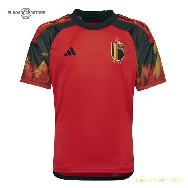 Premium Belgium 2022-2023 Home Shirt (bel) Moisture-management