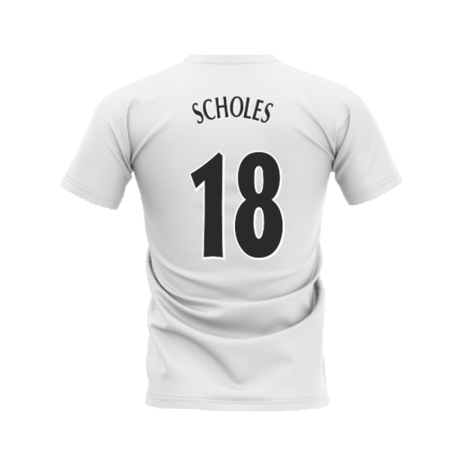 Top Tier Licensed Football Scholes #18 Updated Design Jersey