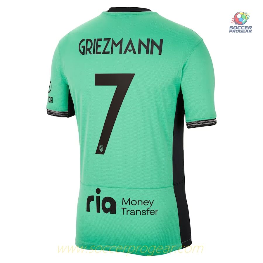 Atletico Madrid Griezmann Alternate Soccer Jersey 2023 2024