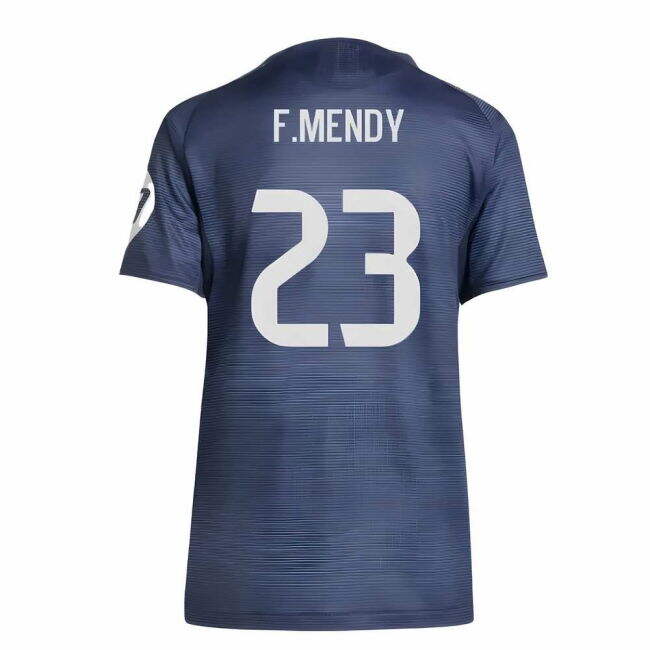 2025-2026 Real Madrid Football Club Away Uniform (Mendy 23) (1)