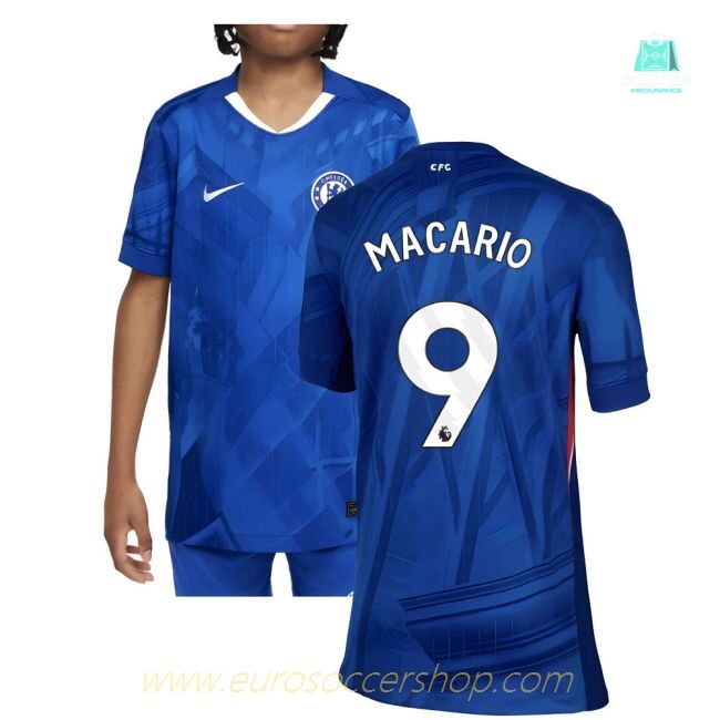 2025-2026 Chelsea Home Shirt (Kids) (Macario 9)