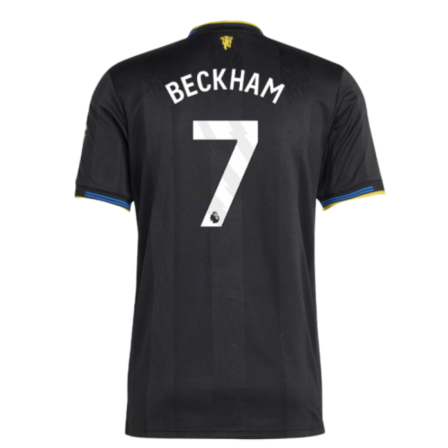 Man Utd Third Football Jersey 2025-20 Season Beckham 7 M S