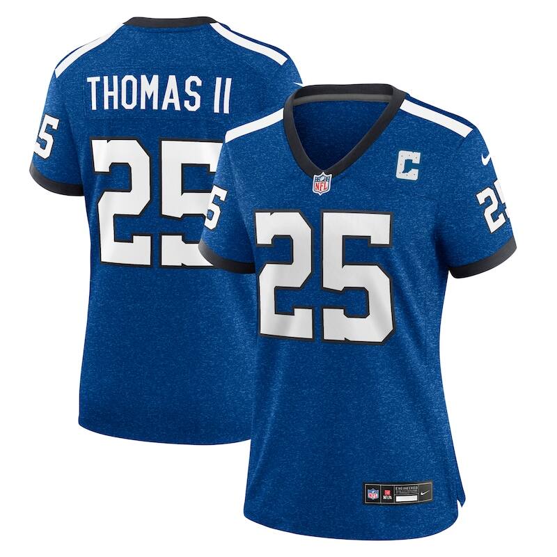 None Rodney Thomas II Indianapolis Colts Classic Game Jersey