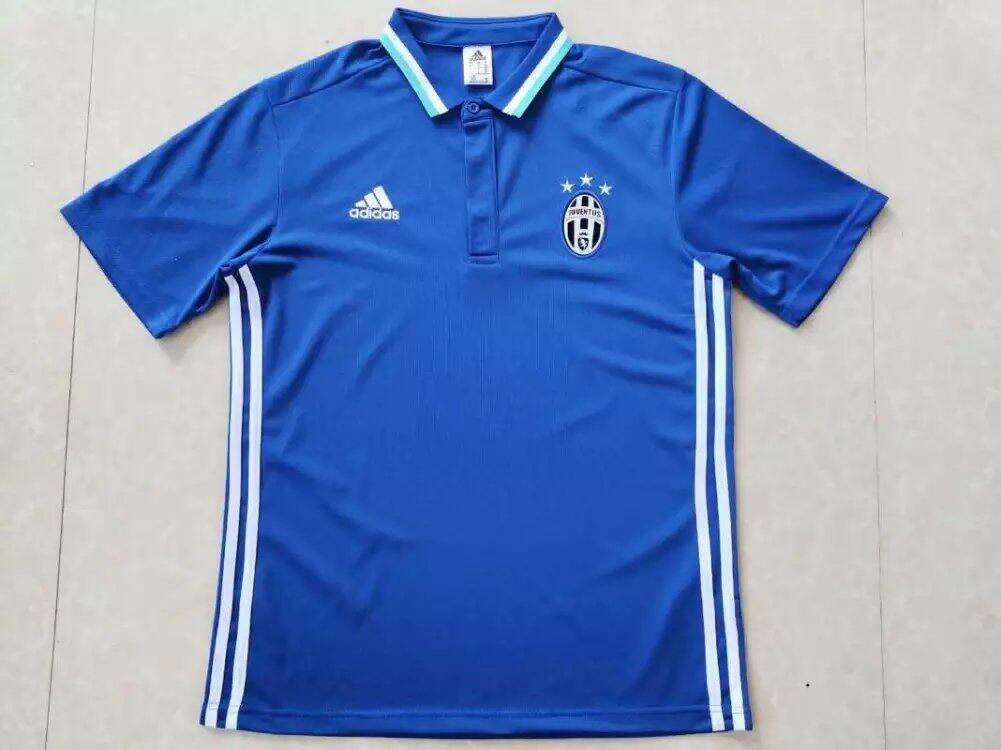 Juventus 201617 Blue Polo Shirt - Official Replica 17371