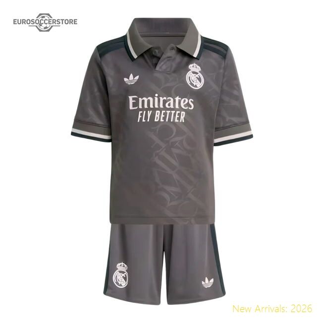 Match-ready Real Madrid Third Jersey 2024-2025 Breathable