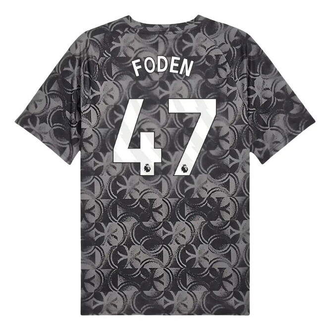 Updated Breathable Man City Home Match Shirt (Foden 47) (1)