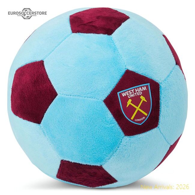 Official West Ham United Fc Plush Football - Premium Quality Baby