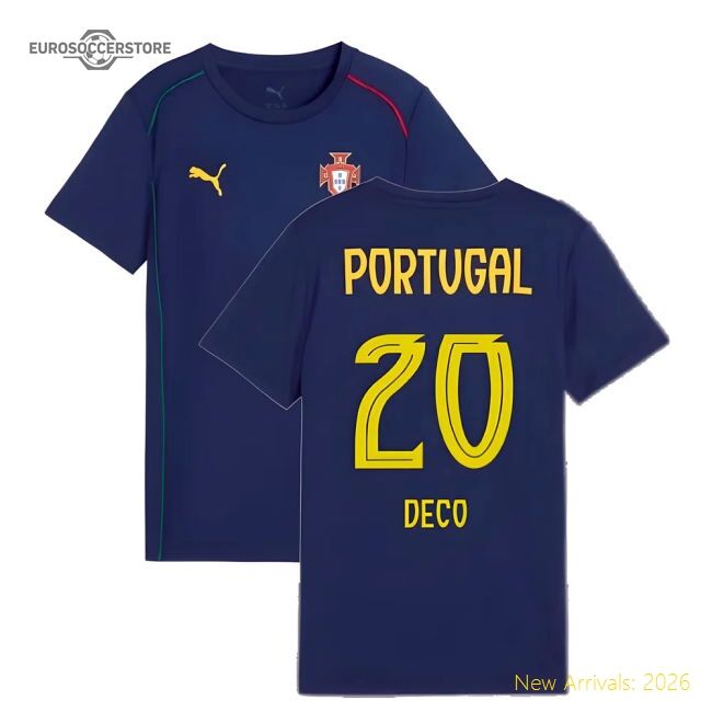 2026 Portugal Home Jersey - Game-Ready Match Style Breathable