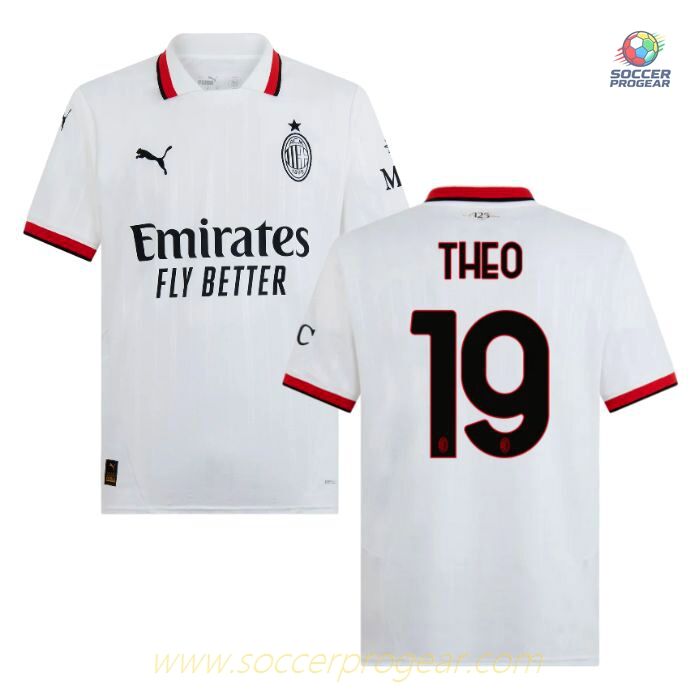 AC Milan Away Football Jersey 2024-25 Edition Theo