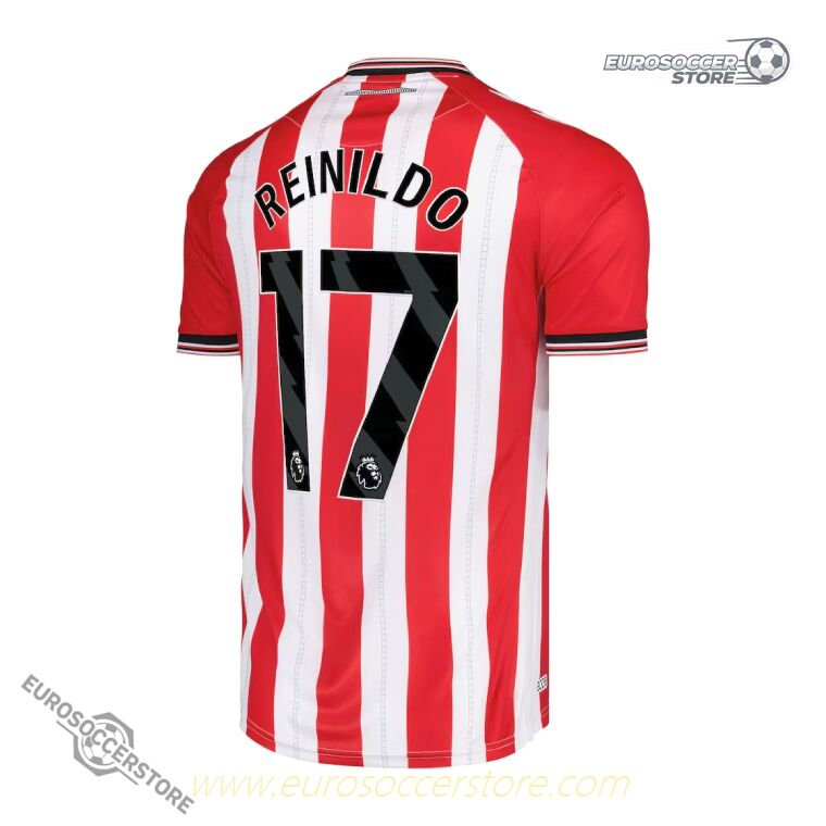 Reinildo's 2025-26 Sunderland Home Jersey - Version 17