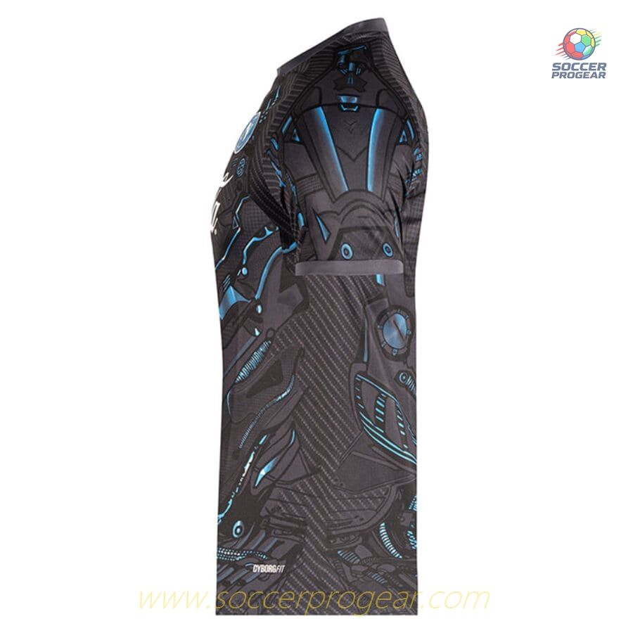 NAPLES Calcio Serie A 2025/26 Collection BLACK TRAINING JERSEY