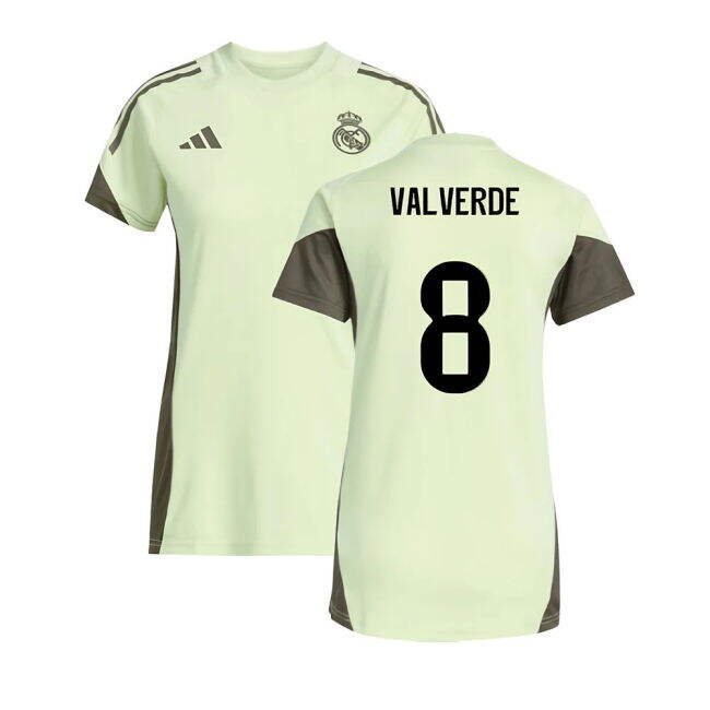 Supporter Grade Real Madrid Training Fan Jersey (Womens) (2)